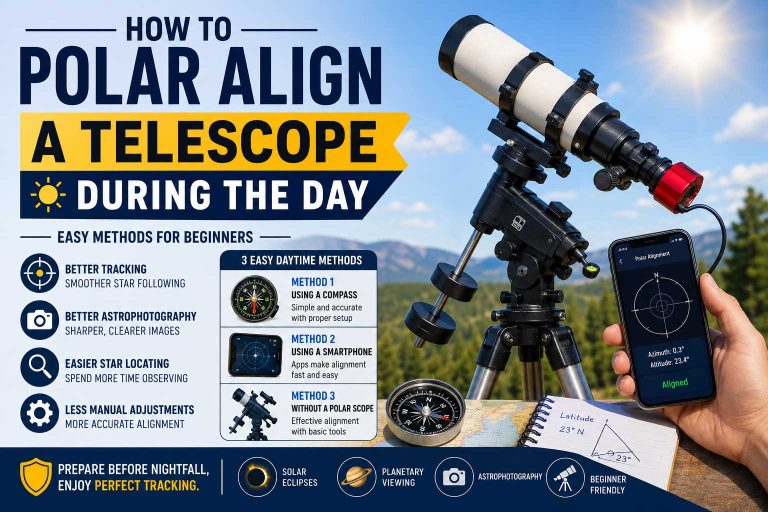 How to Polar Align a Telescope during the Day
